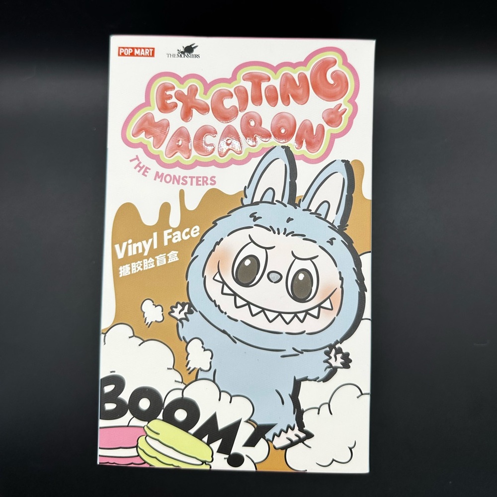 Soymilk Labubu Exciting Macaron Vinyl Face Plushie